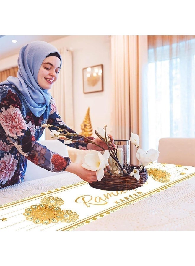 مفرش طاولة رمضان زينة مفارش إسلامية حفلة مسجد عيد مبارك مستلزمات الزينة مفرش طاوله - view 3